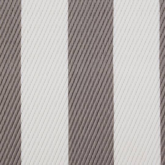 DII® Stone & White Rugby Stripe Outdoor Rug, 4ft. x 6ft.